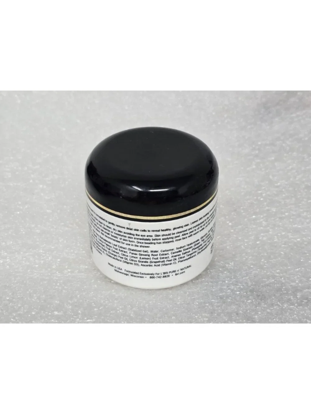 L'Bri Rejuvenating Facial Peel 2 Oz Gently Exfoliates Dead Skin